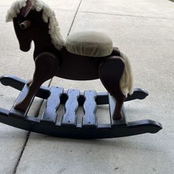 Wooden Rocking Horse