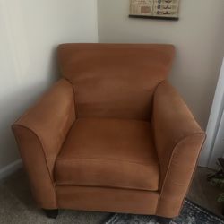 LazBoy Light Orange Chair