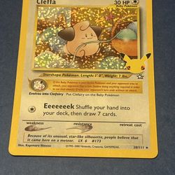 Cleffa 20/111 Celebrations Ultra Rare Holo Pokemon Card NM