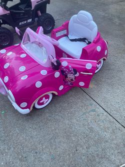 Disney Minnie Mouse Kids Ride-On Car