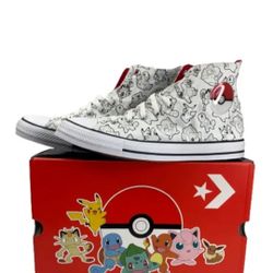 Converse Pokemon Chuck Taylors 10 Mens