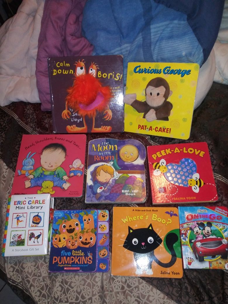 Toddler books -$10 All