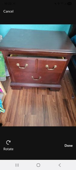 Two Drawer Night Stands/side Cabinets