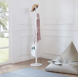 Brand New In Box White Amazon Coat Rack 