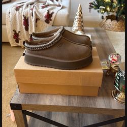 Uggs Tasman Platform Hickory Brown 