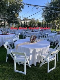 Chairs and tables r,e,n,t