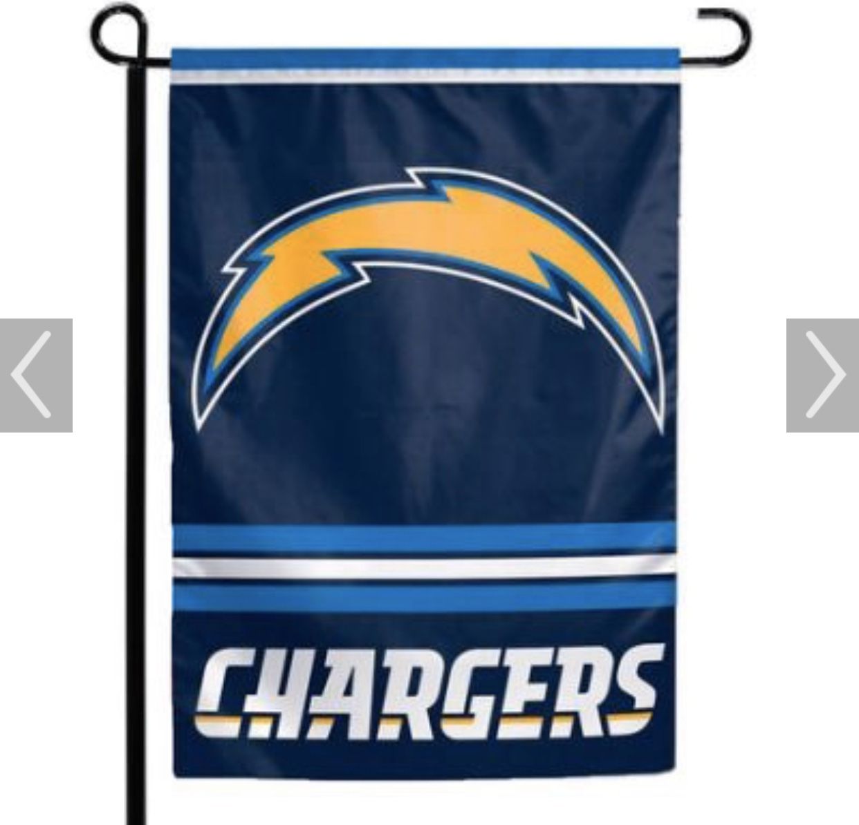 Los Angeles Chargers garden flag