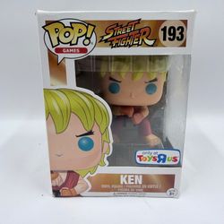 Pop! Street Fighter Ken Vinyl Figure #193