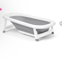 OXO Baby Infant Newborn Bath Tub | Splash N Store | Collapsible