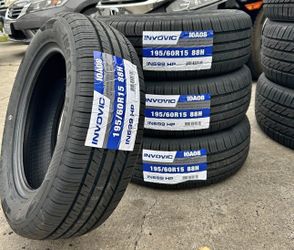 195/60/15 4 Invovic New Tires Installed And Balanced