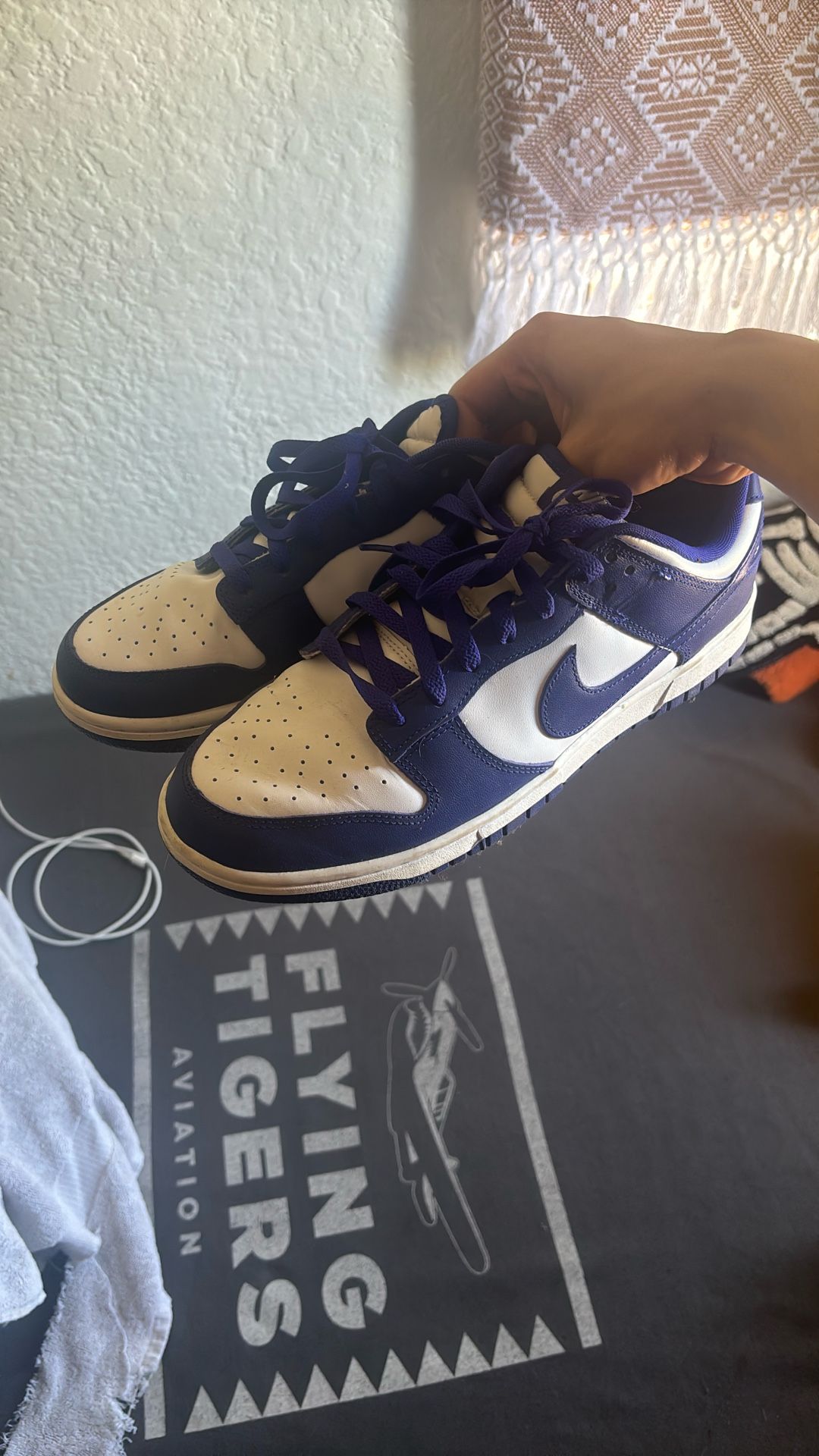Purple Nike Dunks