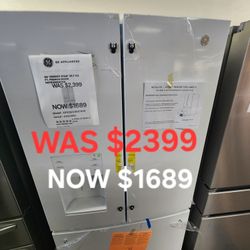 GE Energy Star 25.7 Cu. Ft. French Door Refrigerator 