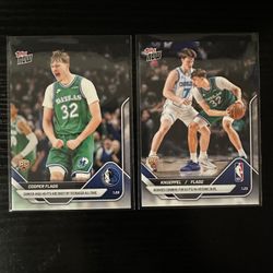 2026 Topps Now - Kon Knueppel / Cooper Flagg Rookie MVPs #152 Lot of 2 