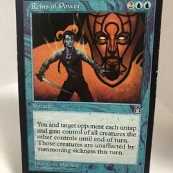 Stronghold Reins of Power Rare Instant Magic The Gathering Card