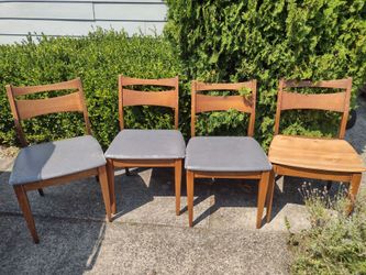 Project - Four Mid Century Dining Chairs