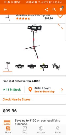 Husky LED work light