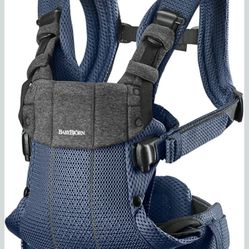BabyBjörn Baby Carrier Harmony, Navy Blue, 3D Mesh | 3-in-1 Ergonomic Baby Carrier; Newborn, Facing-In, Outward-Facing, and Back Carrying Positions 