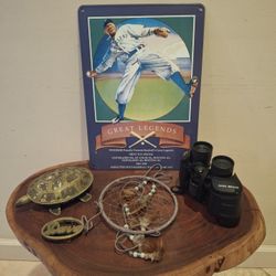 $10 EACH PICKED UP OR $12 SHIPPED  🚢  COOL SIGN BRASS TURTLE DREAM CATCHER DAVE BUCKLE OR BINOCULARS 