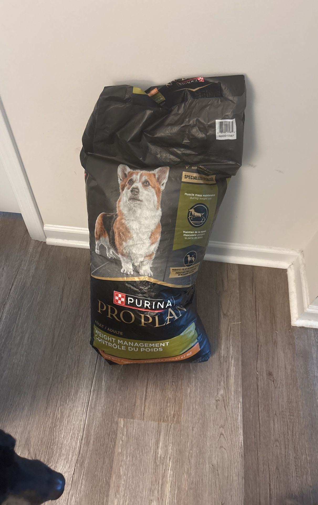 Purina Pro Plan 34 LB Dog Food Weight MGMT