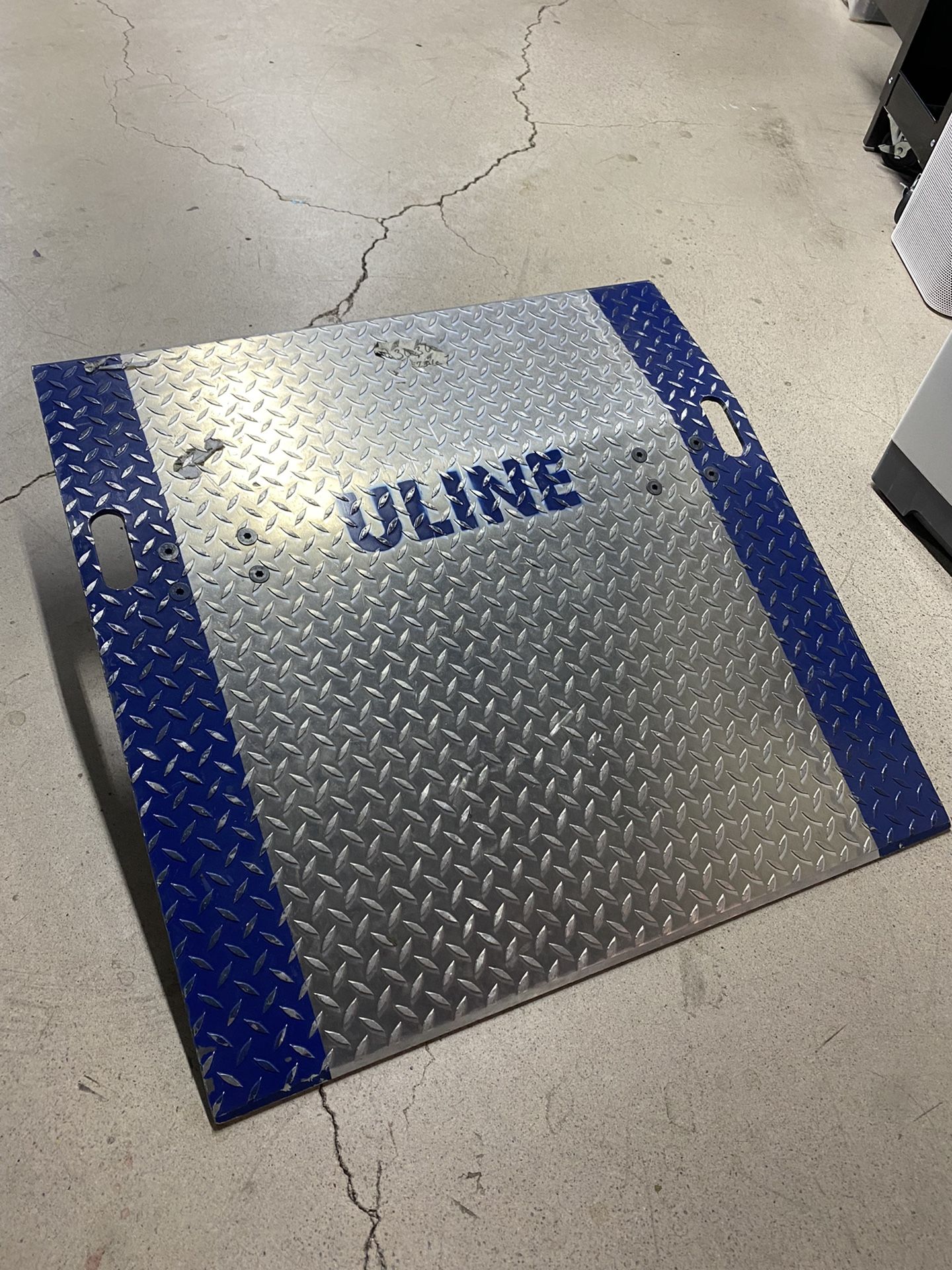 36x36 Steel Ramp Dock Plate Uline