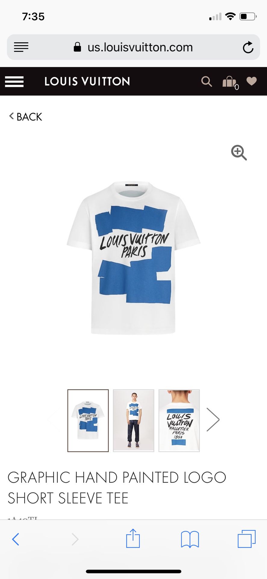 Louis Vuitton men’s shirt large