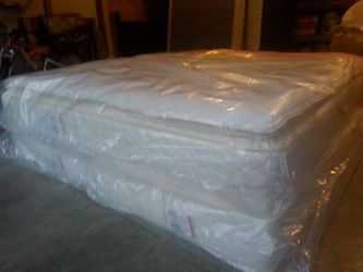 New king size pillow top set