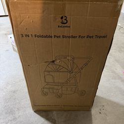 Brand New 3 In 1 Pet Stroller 