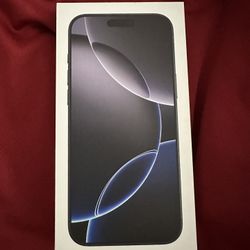 New Apple iPhone 16 Pro Max Black 512gb Unlocked For Any Carrier I Can Meet You 
