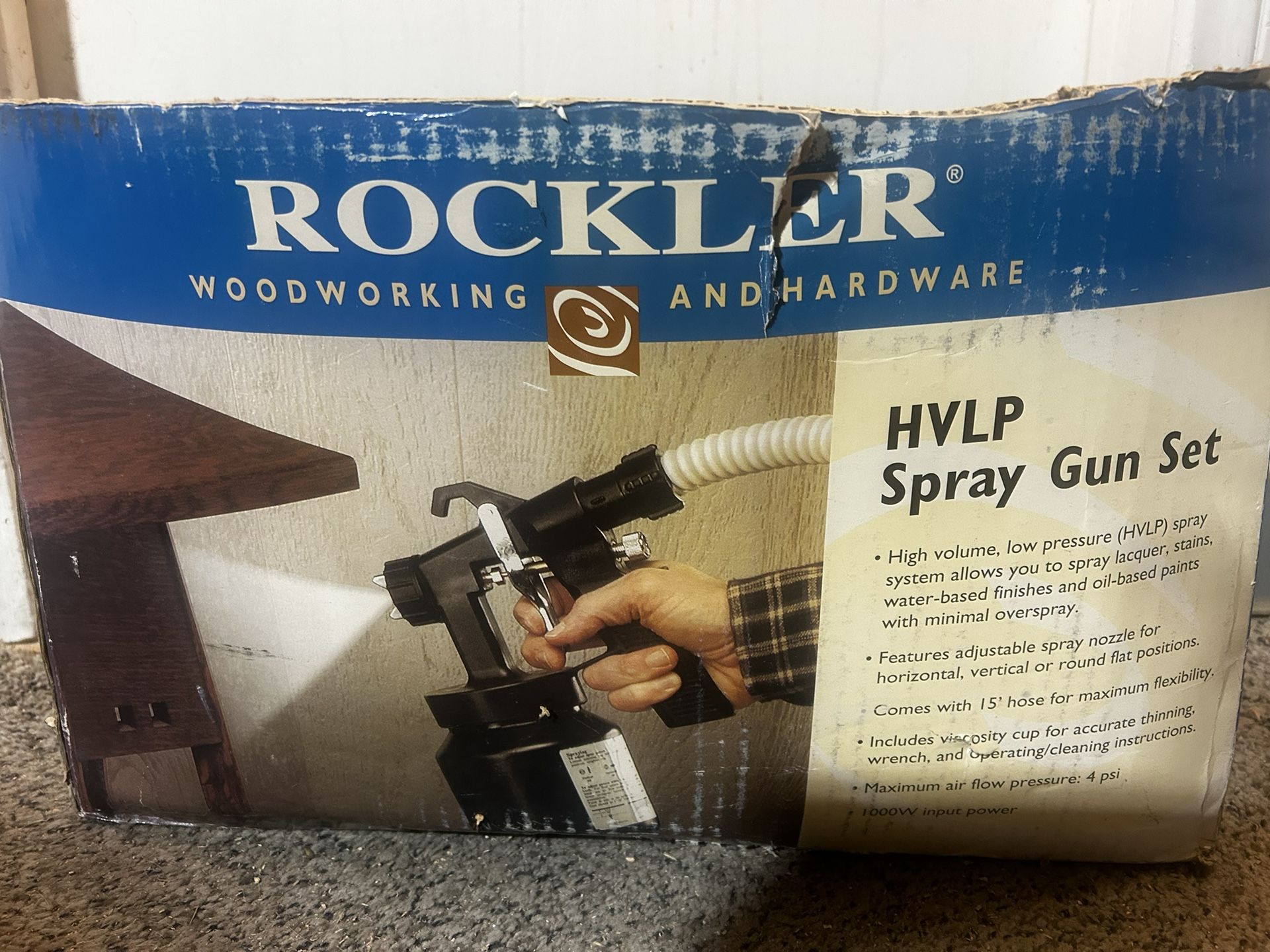 Rockler HVLP Spray Gun Set