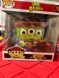 Woody Remix 10’ jumbo Funko Pop #756