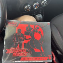 Pokémon Destined Rivals ETB And 3 Pack Blister