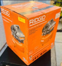 RIDGID 6 Gal. Portable Electric Pancake Air Compressor