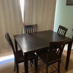 Small 4 Chair Table