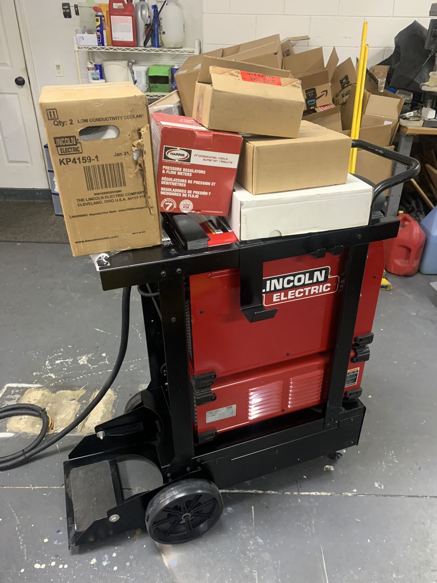Lincoln aspect 375 liquid cooled Tig\Stick welder. New never used. for