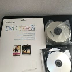 Memorex DVD Insert Storage Case Bundled
