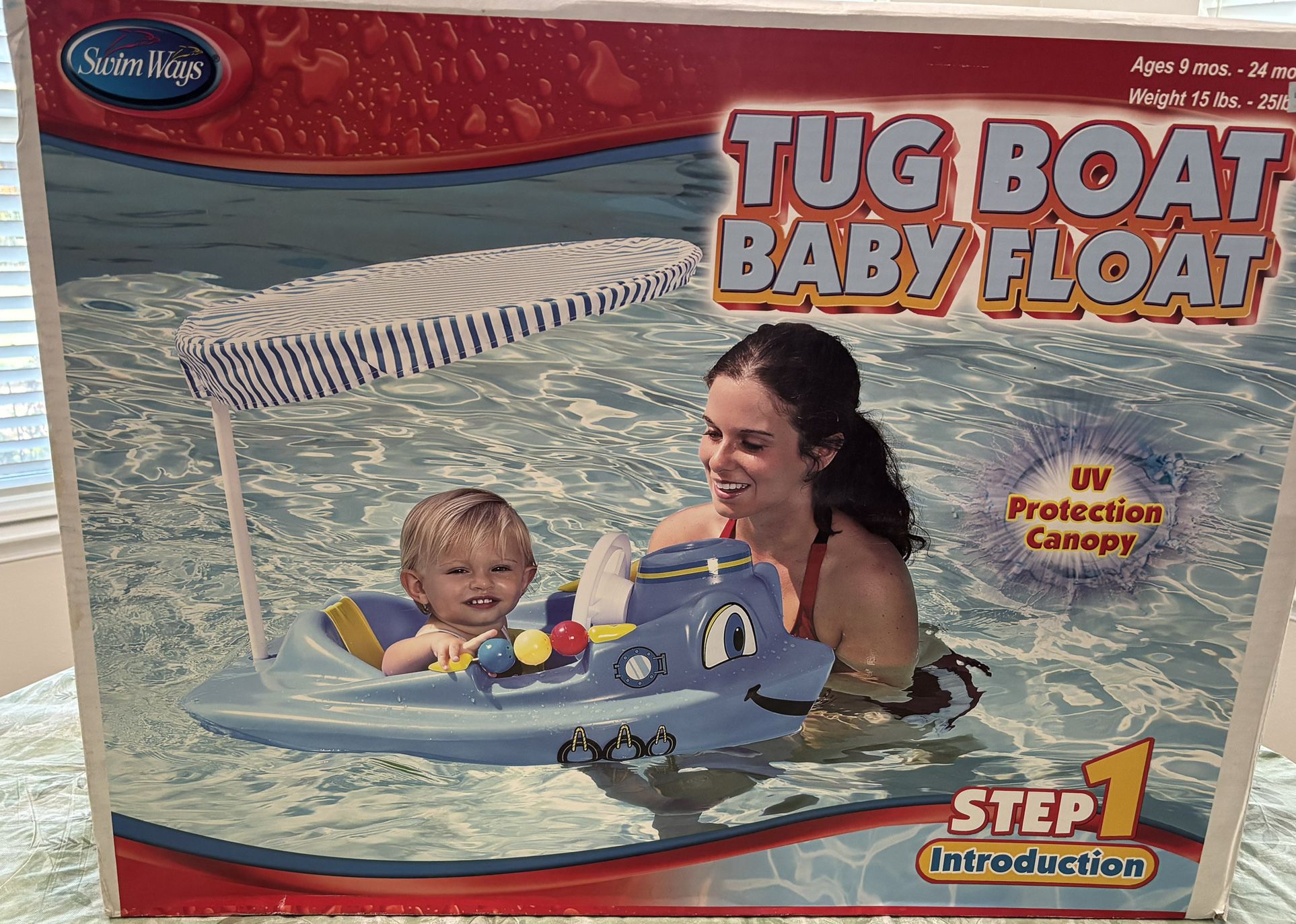 Swim Ways Baby Tugboat