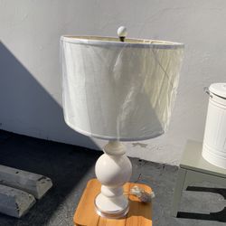 Small Modern White Lamp