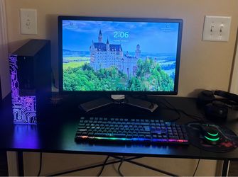 Gaming Desktop Computer PC, I5 up to 3.6G,HDMI, ARGB, Headset, Windows 11 Pro, Home or Office PC