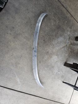 G Body Windshield Lower Stainless Trim