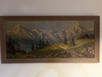 Oil On Canvas Wall art- Hanz Steiner Artist