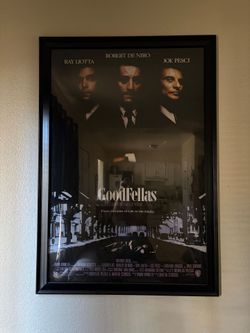 The Goodfellas framed poster