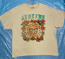 Sublime T shirt men’s band Tee Y2K vintage