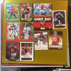 Atlanta Falcons Football Card Lot