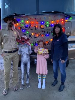 Stranger Things Group/Family Halloween Costumes
