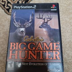Cabela's Big Game Hunter PS2