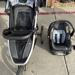 Jogger Stroller And Car Seat