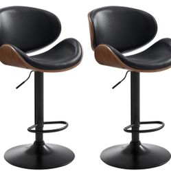 Swivel Bar Stools Set of 2