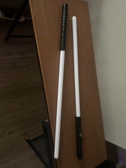 Pair of lightsabers