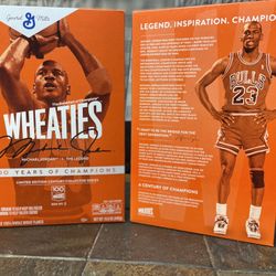 Michael Jordan Wheaties Box