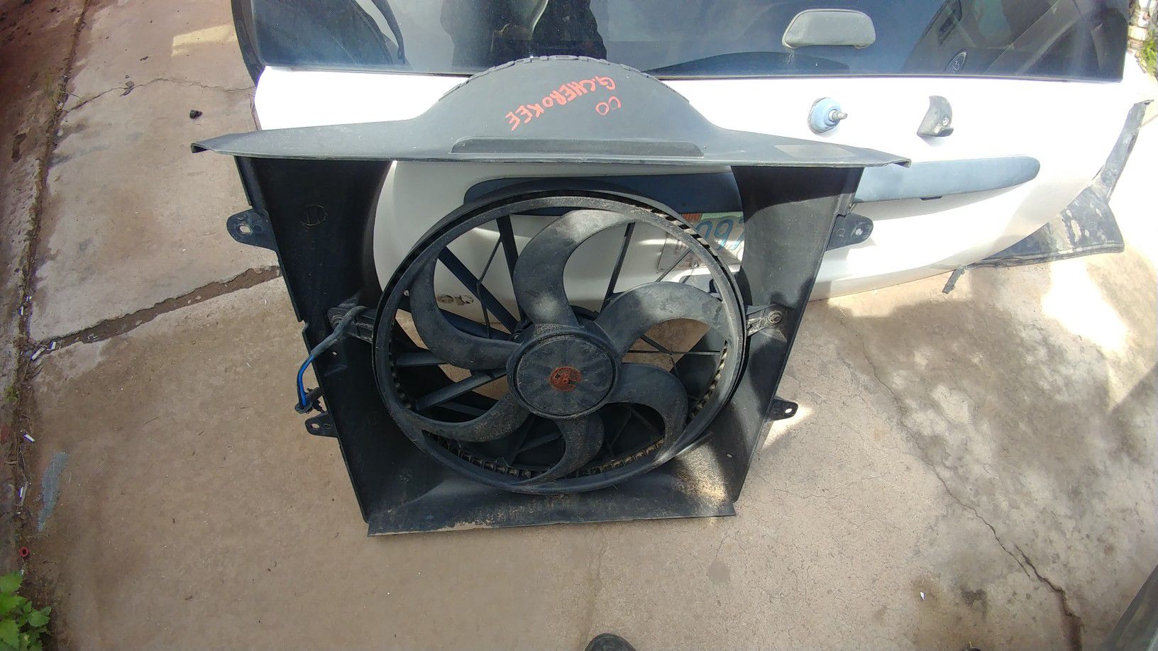 2000 jeep grand Cherokee electric cooling fan